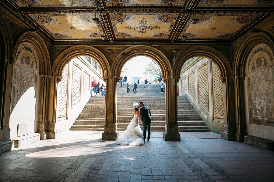 Bethesda Terrace in Central Park